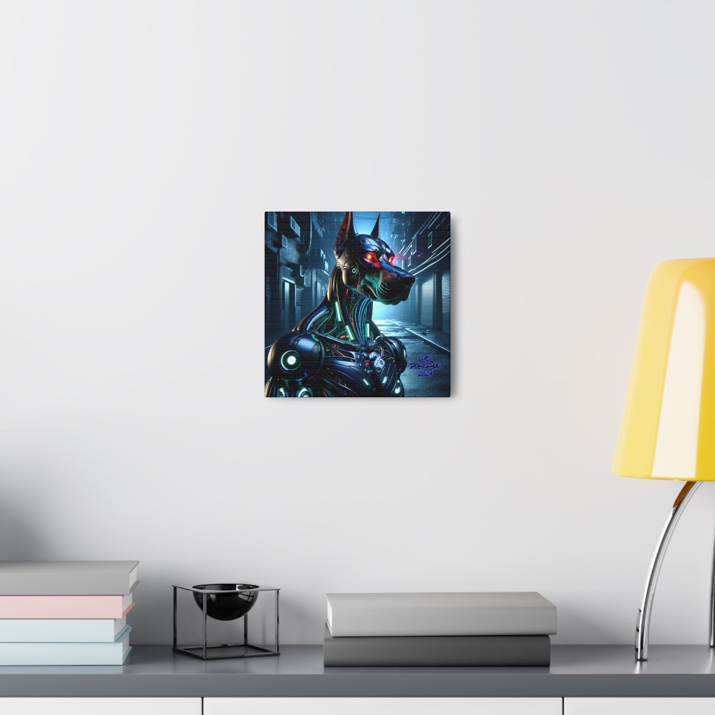Luis Doberman 2024 Edition 017 Canvas Gallery Wraps