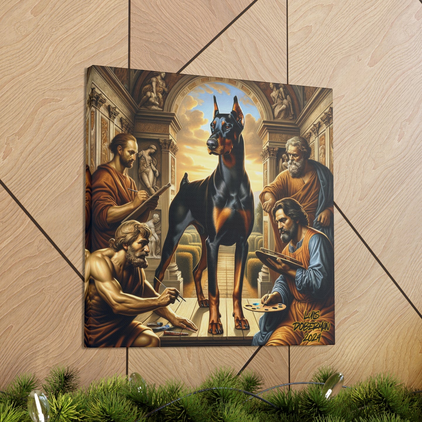 Luis Doberman 2024 Edition 018 Canvas