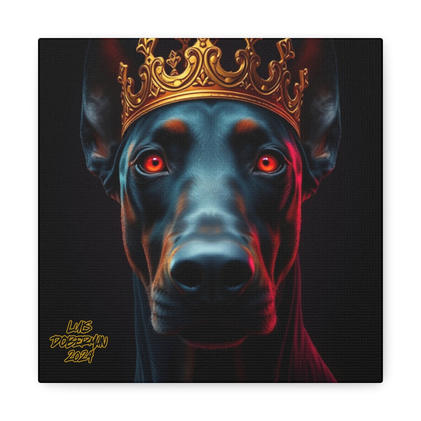 Luis Doberman 2024 Edition 033 Canvas