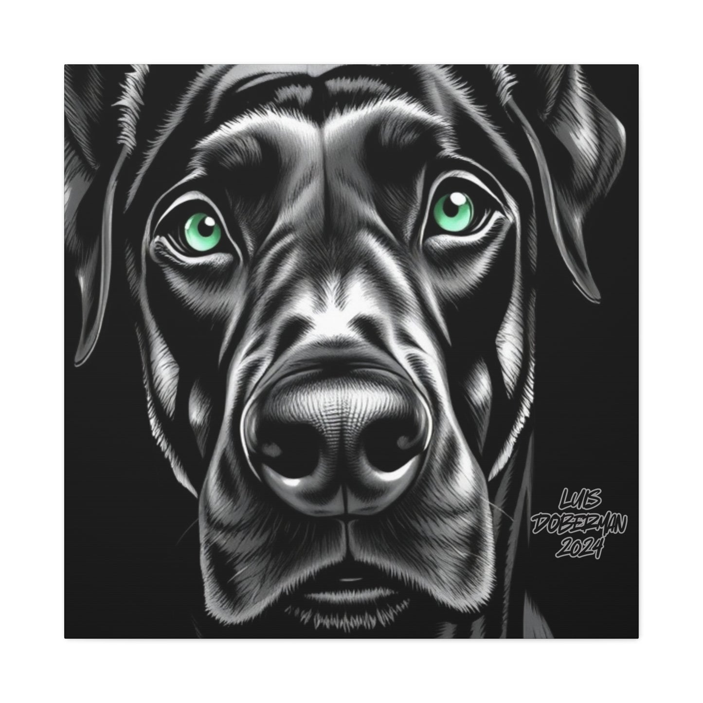 Luis Doberman 2024 Edition 016 Canvas