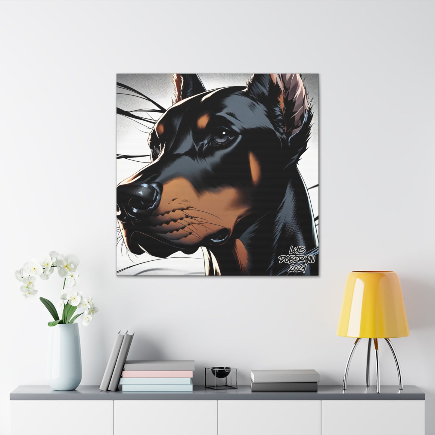 Luis Doberman 2024 Edition 047 Canvas
