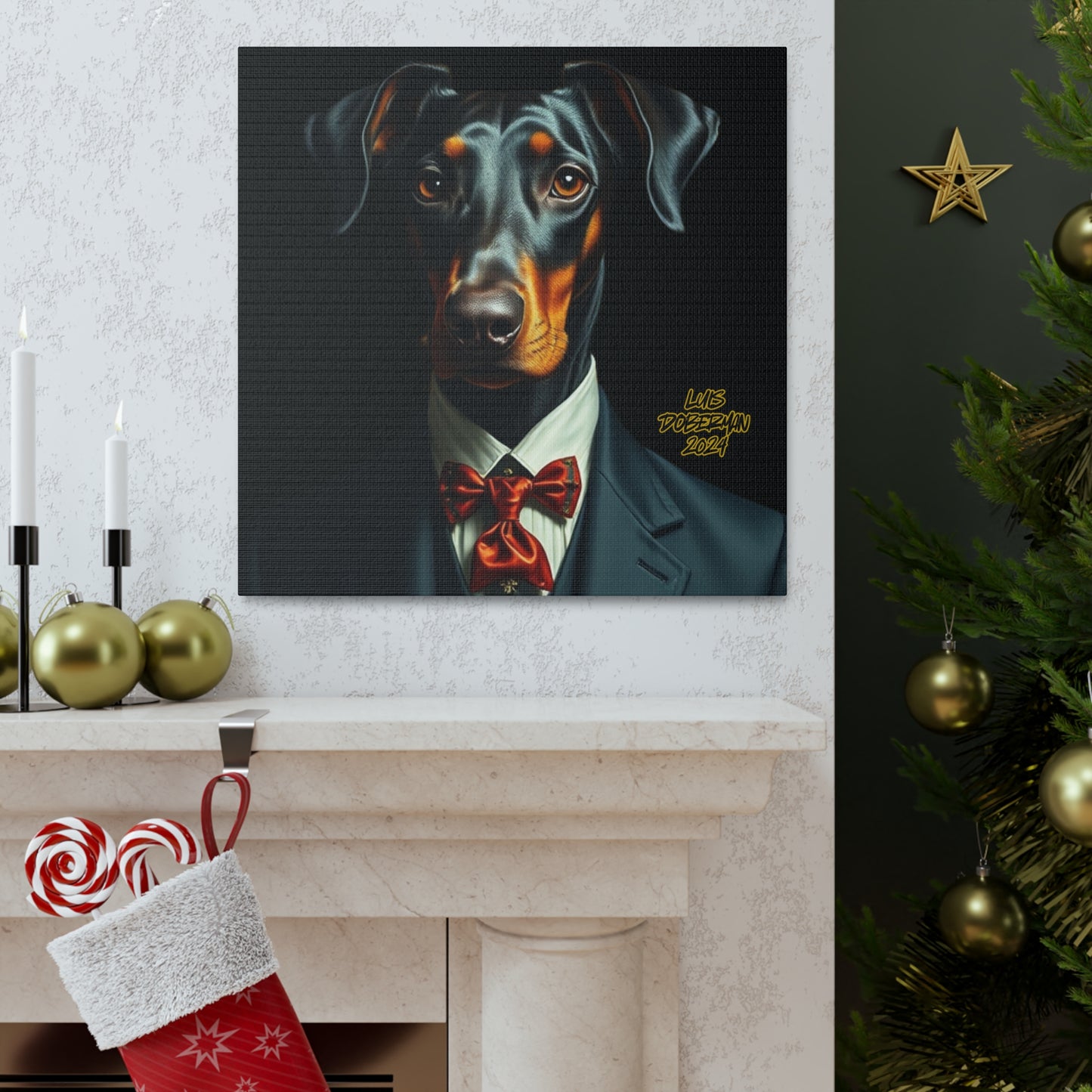 Luis Doberman 2024 Edition 019 Canvas