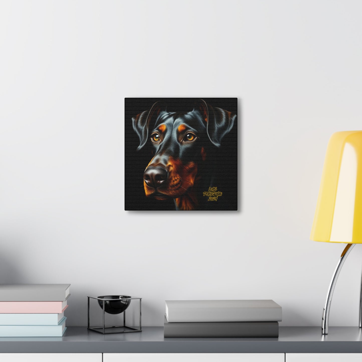 Luis Doberman 2024 Edition 014 Canvas Gallery Wraps