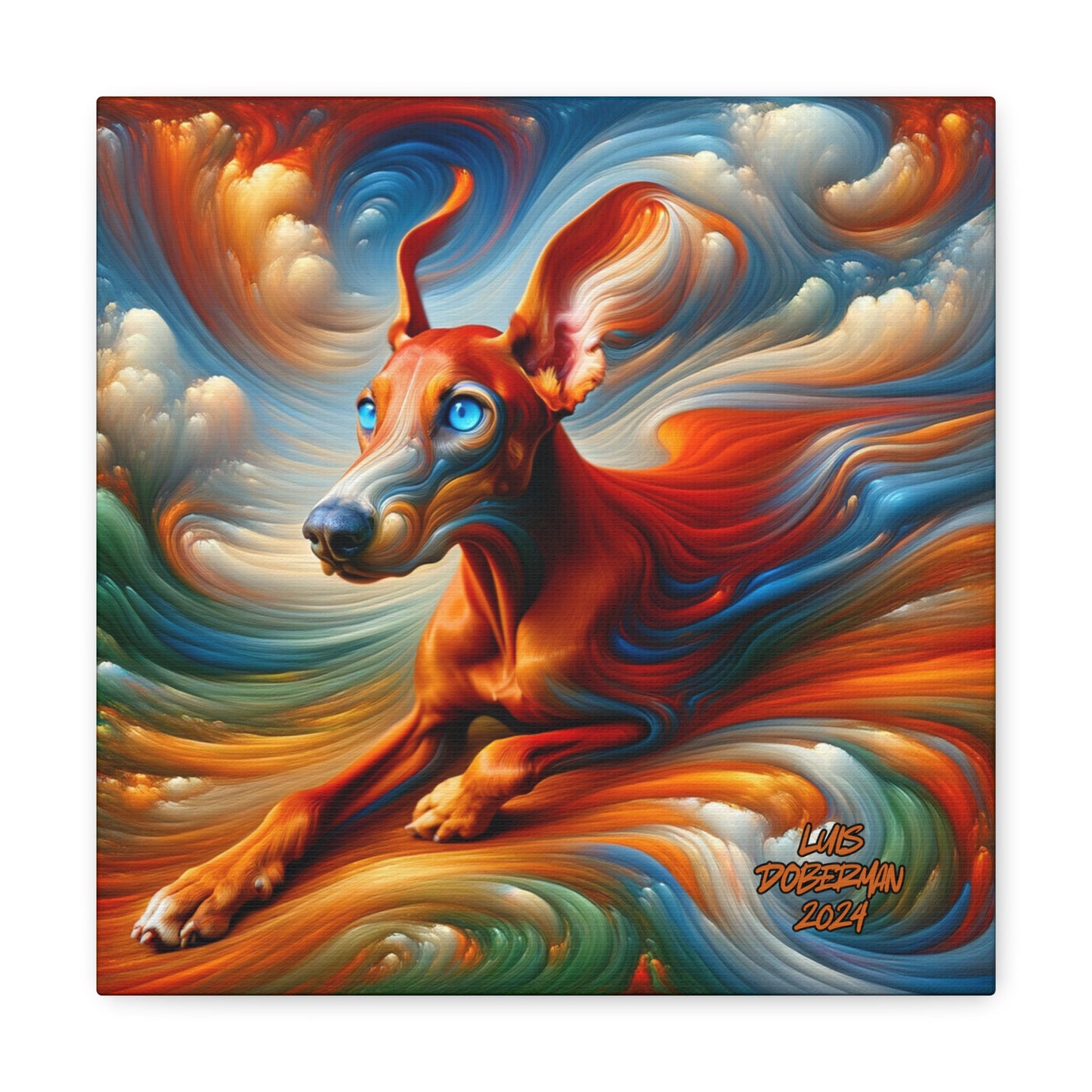 Luis Doberman 2024 Edition 020 Canvas
