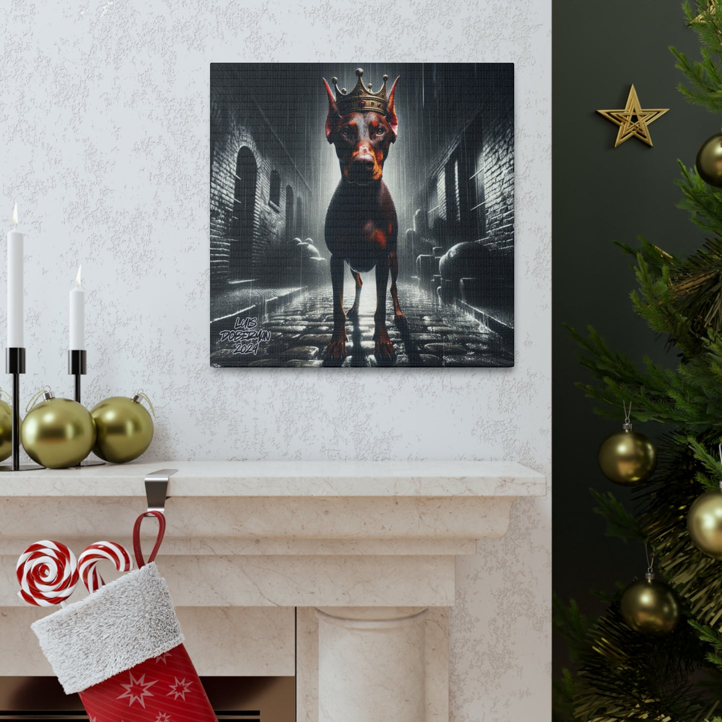 Luis Doberman 2024 Edition 026 Canvas
