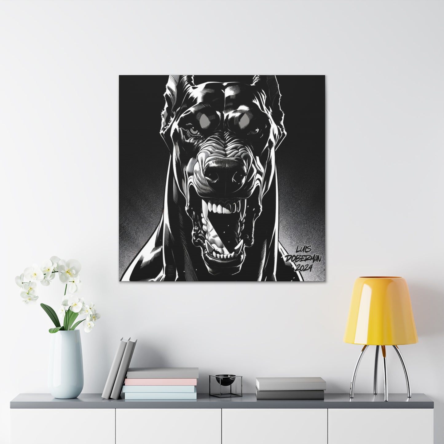 Luis Doberman 2024 Edition 052 Canvas