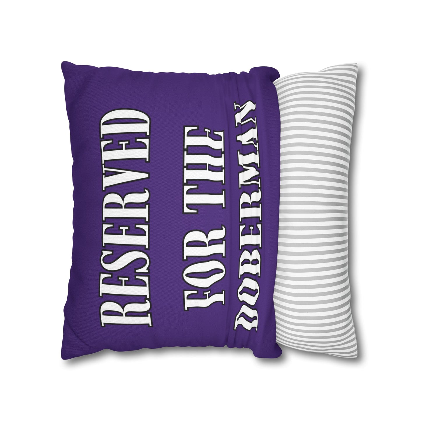 Reserved Purple Square Pillow Covers