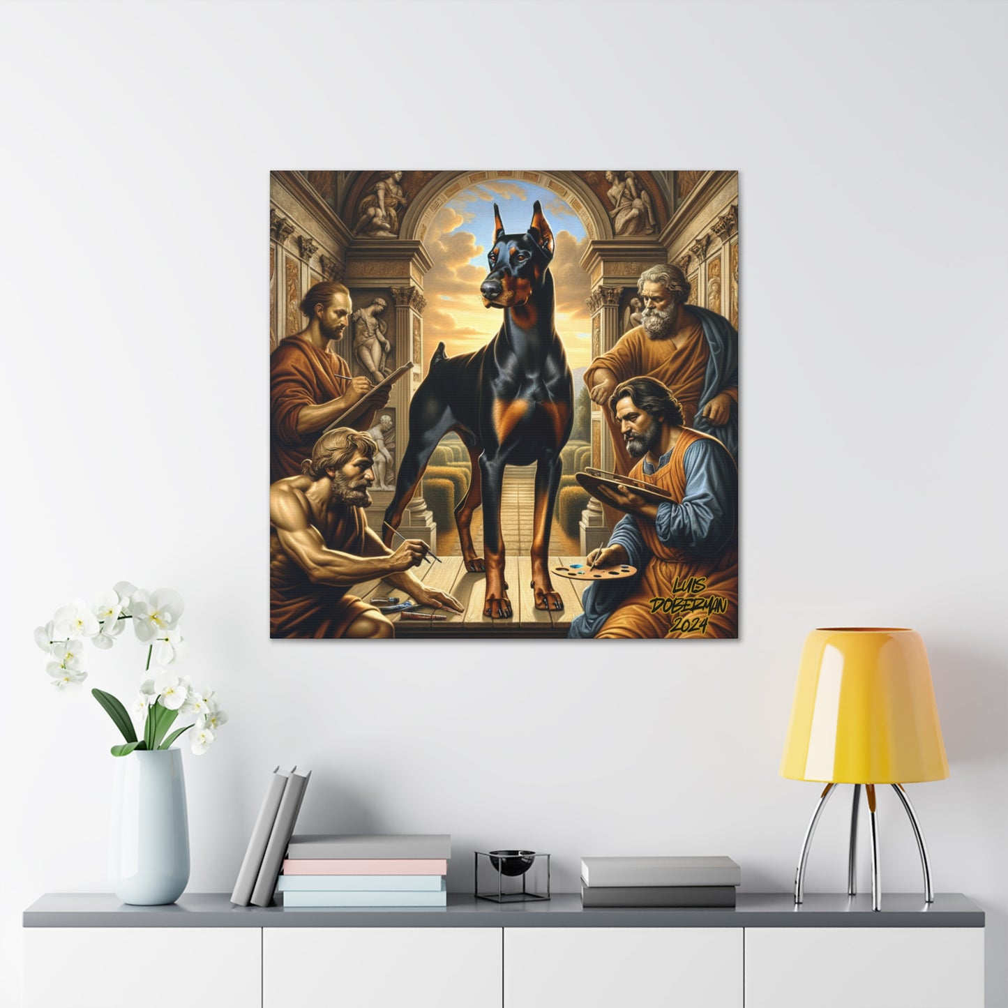 Luis Doberman 2024 Edition 018 Canvas