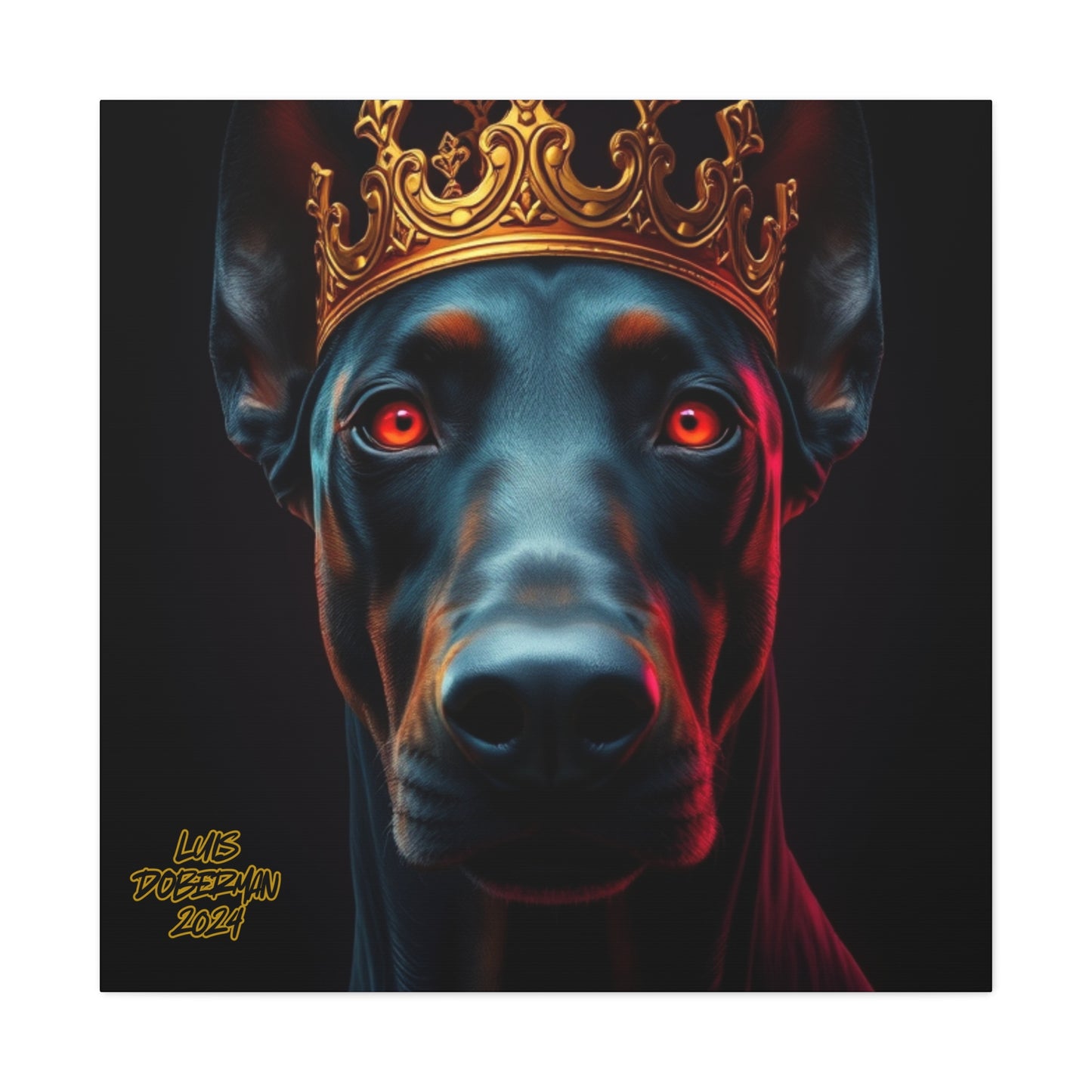 Luis Doberman 2024 Edition 033 Canvas