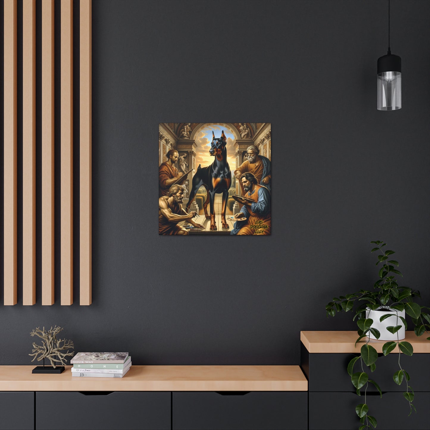 Luis Doberman 2024 Edition 018 Canvas