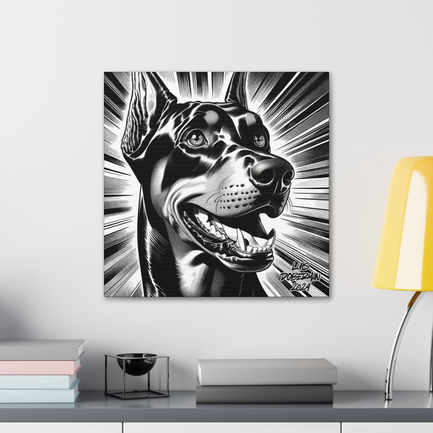 Luis Doberman 2024 Edition 049 Canvas