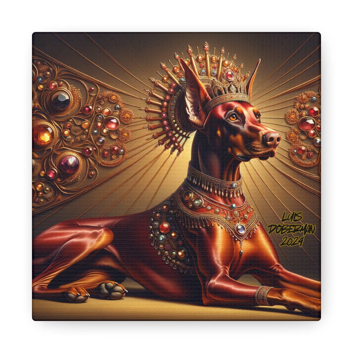 Luis Doberman 2024 Edition 028 Canvas