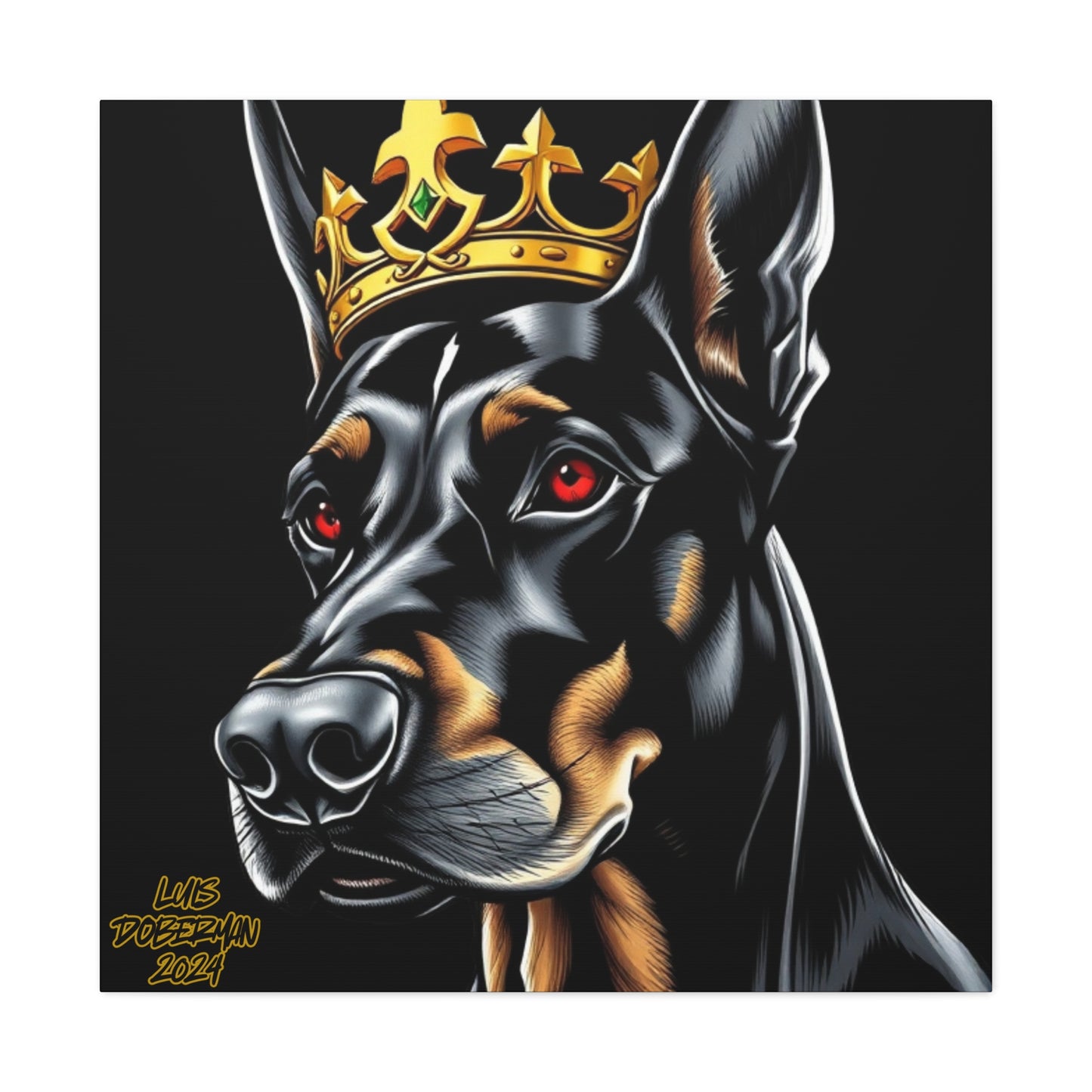 Luis Doberman 2024 Edition 003 Canvas