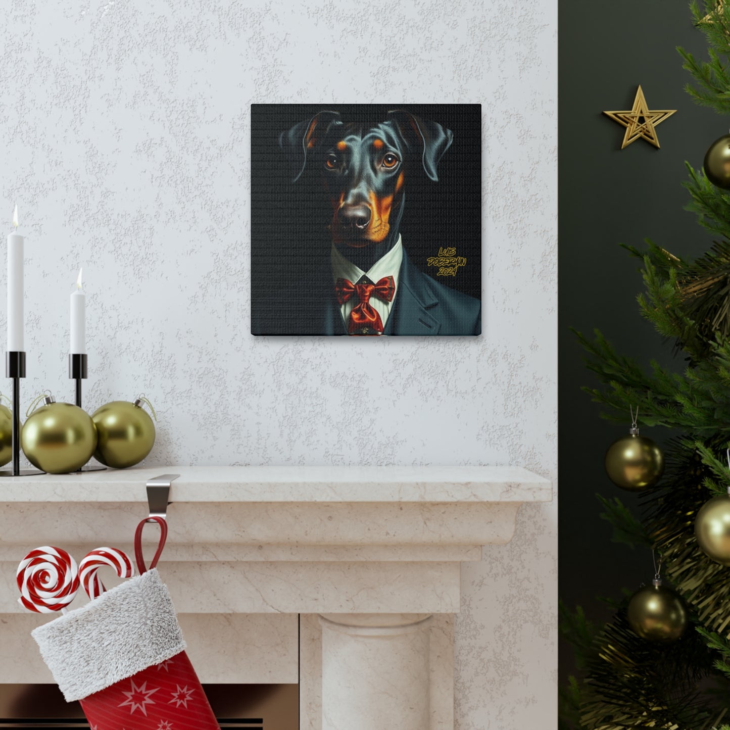 Luis Doberman 2024 Edition 019 Canvas