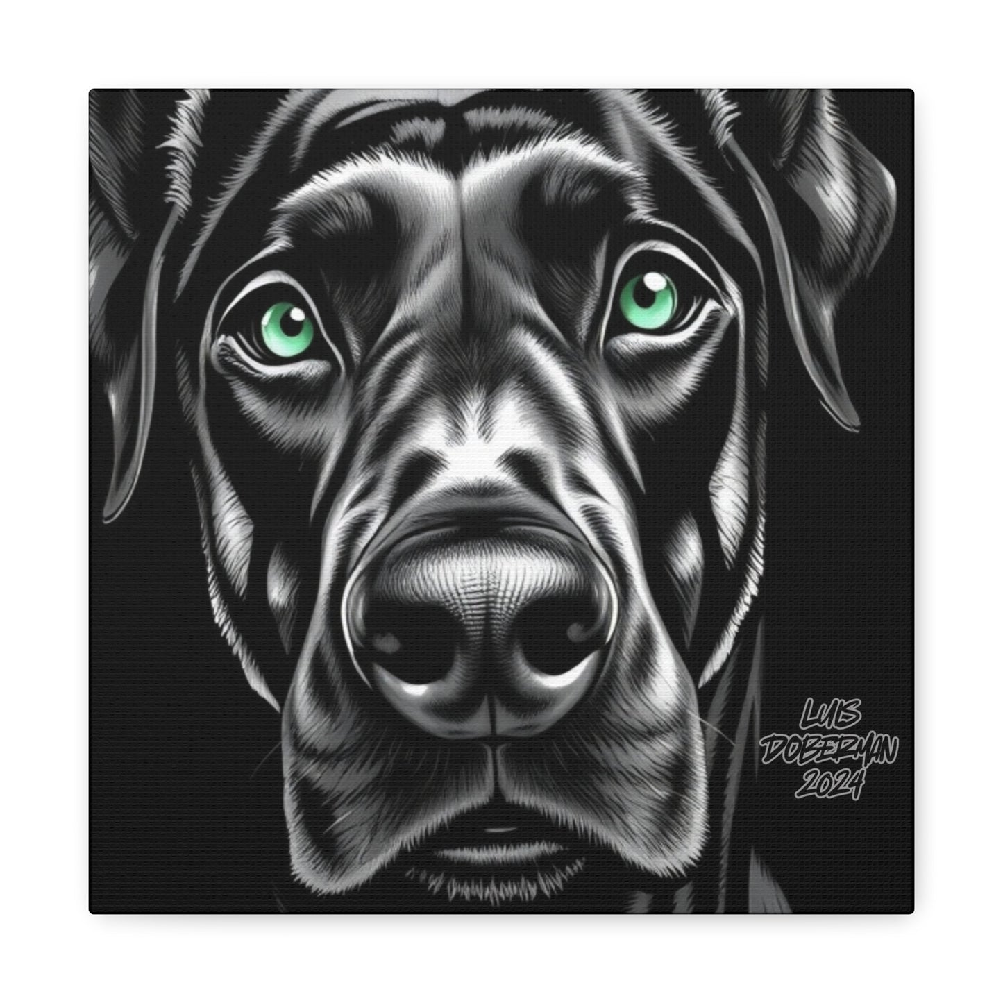 Luis Doberman 2024 Edition 016 Canvas
