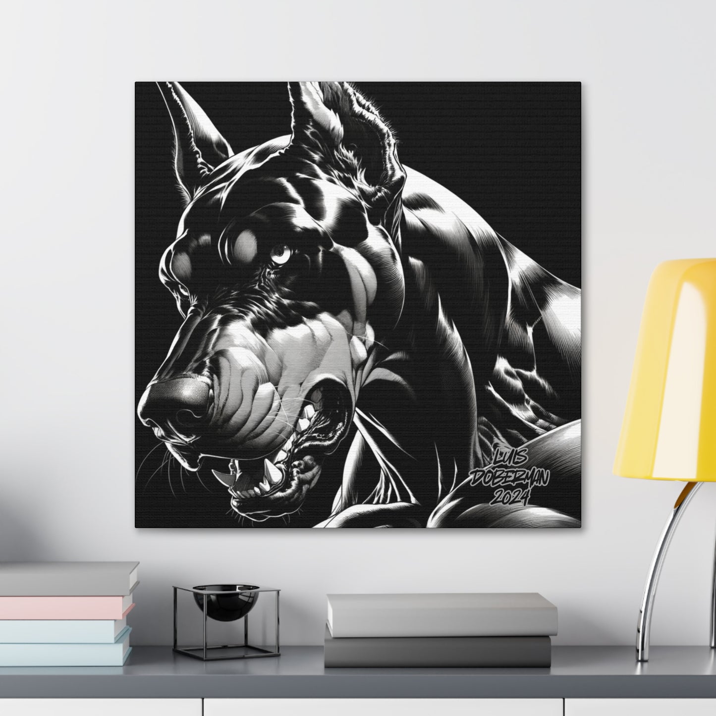 Luis Doberman 2024 Edition 051 Canvas