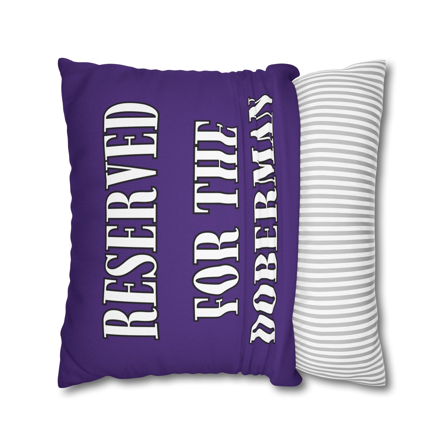 Reserved Purple Square Pillow Covers