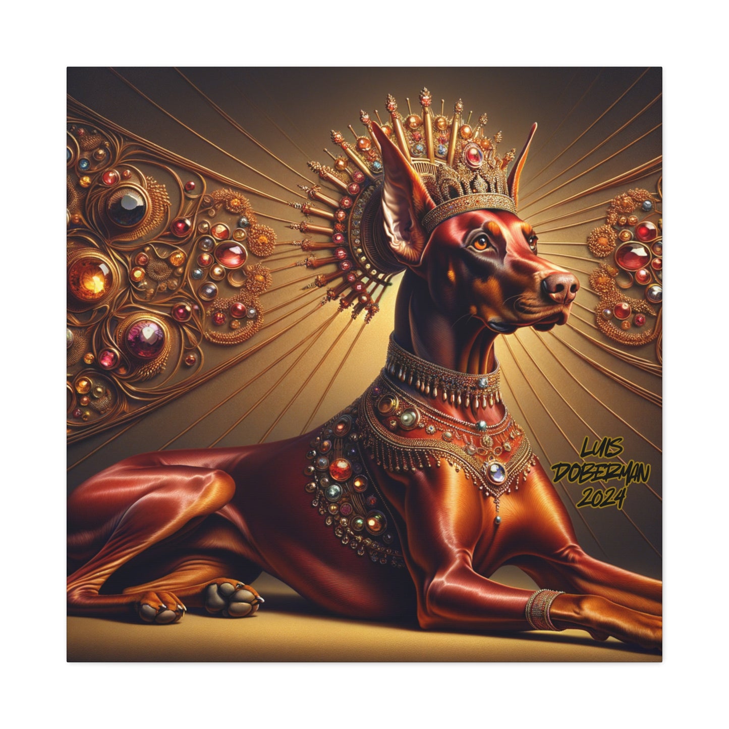 Luis Doberman 2024 Edition 028 Canvas
