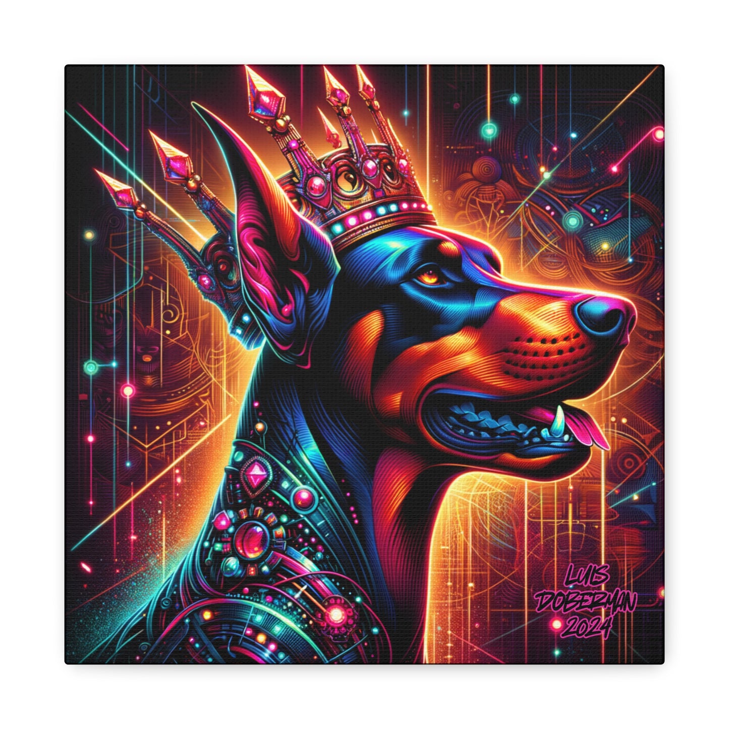 Luis Doberman 2024 Edition 035 Canvas