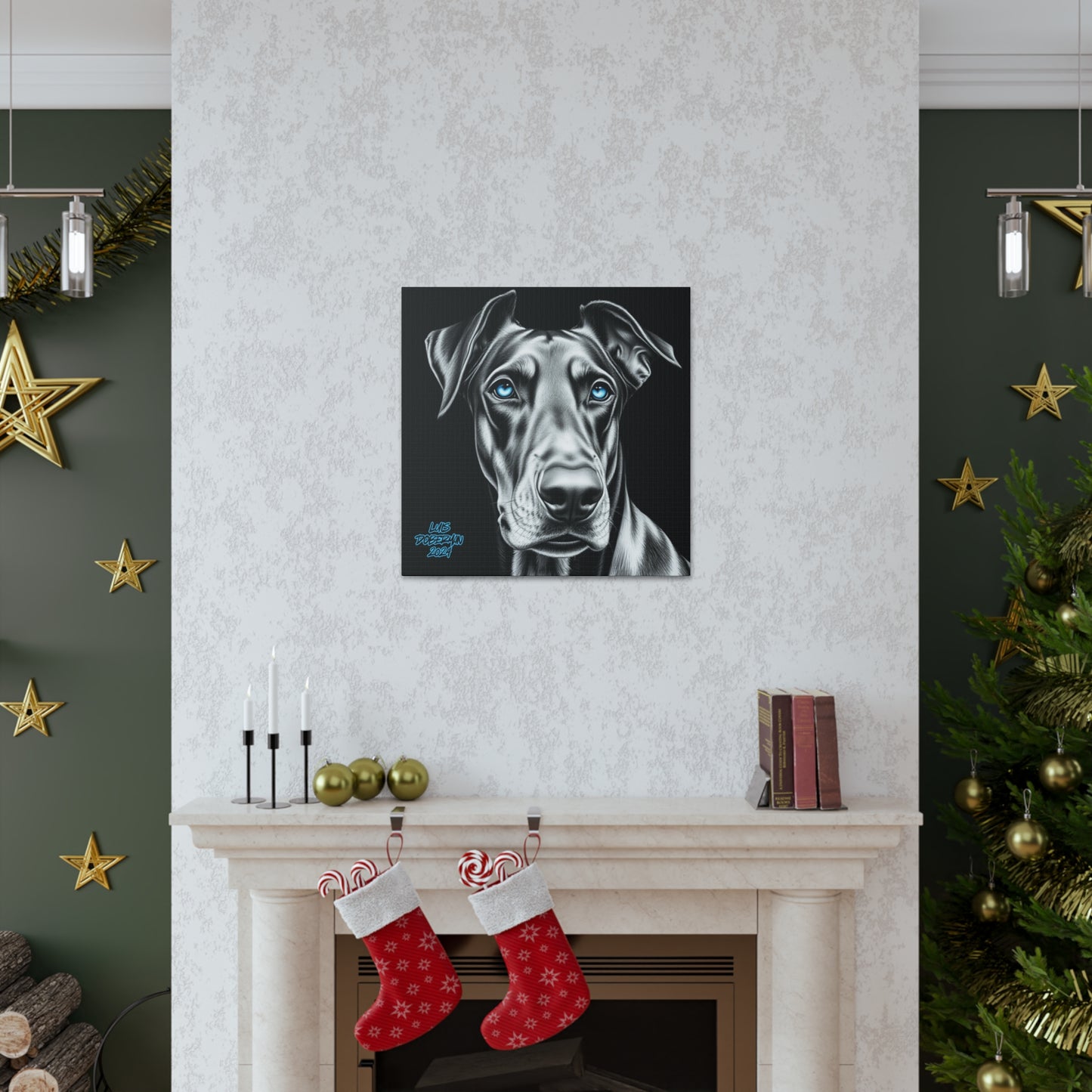 Luis Doberman 2024 Edition 015 Canvas