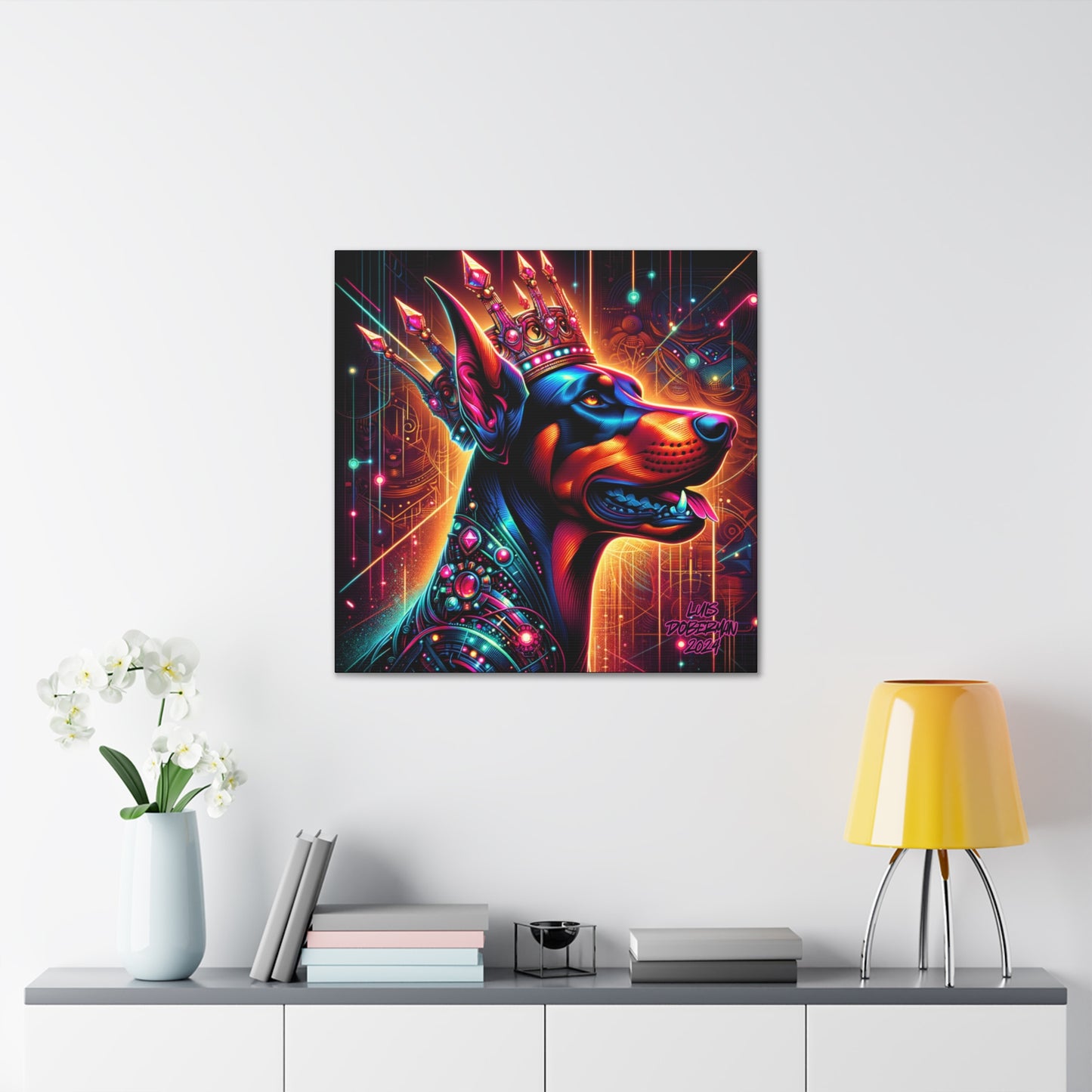 Luis Doberman 2024 Edition 035 Canvas