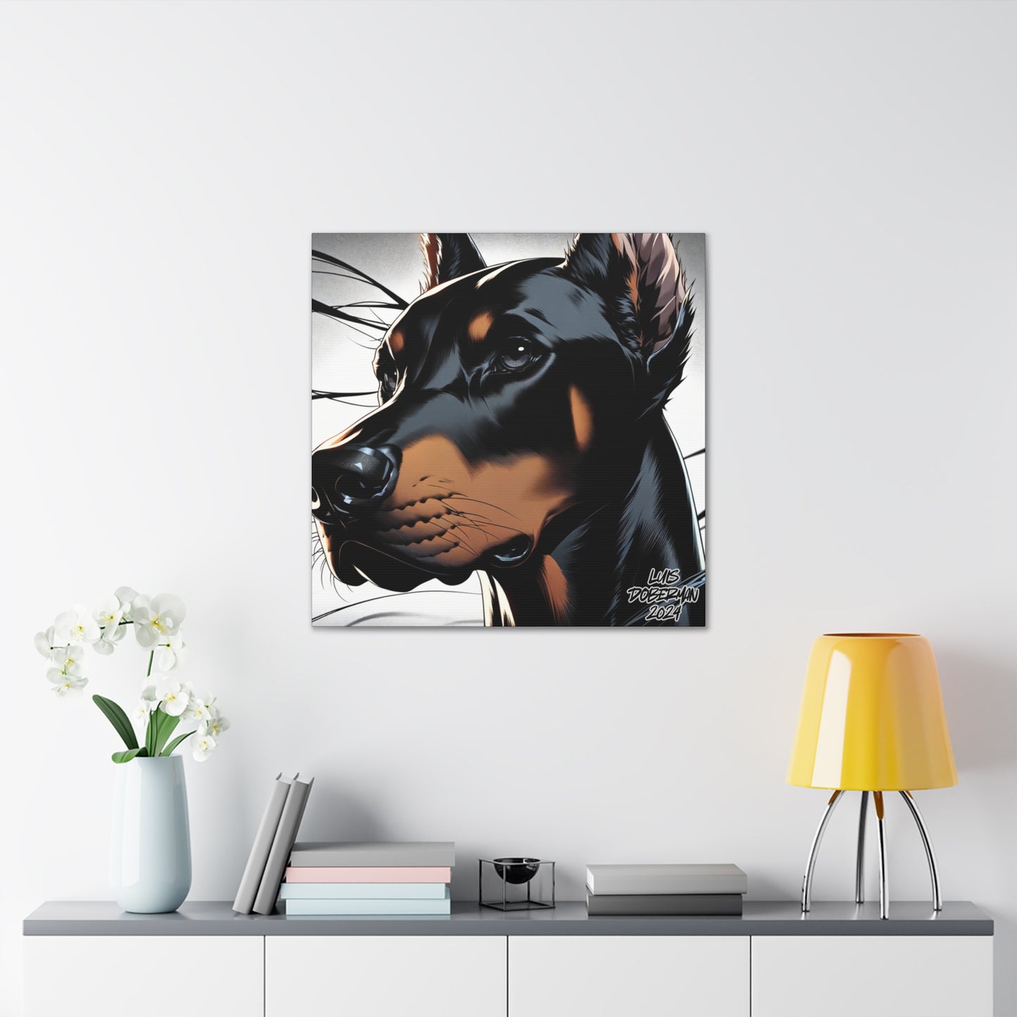 Luis Doberman 2024 Edition 047 Canvas