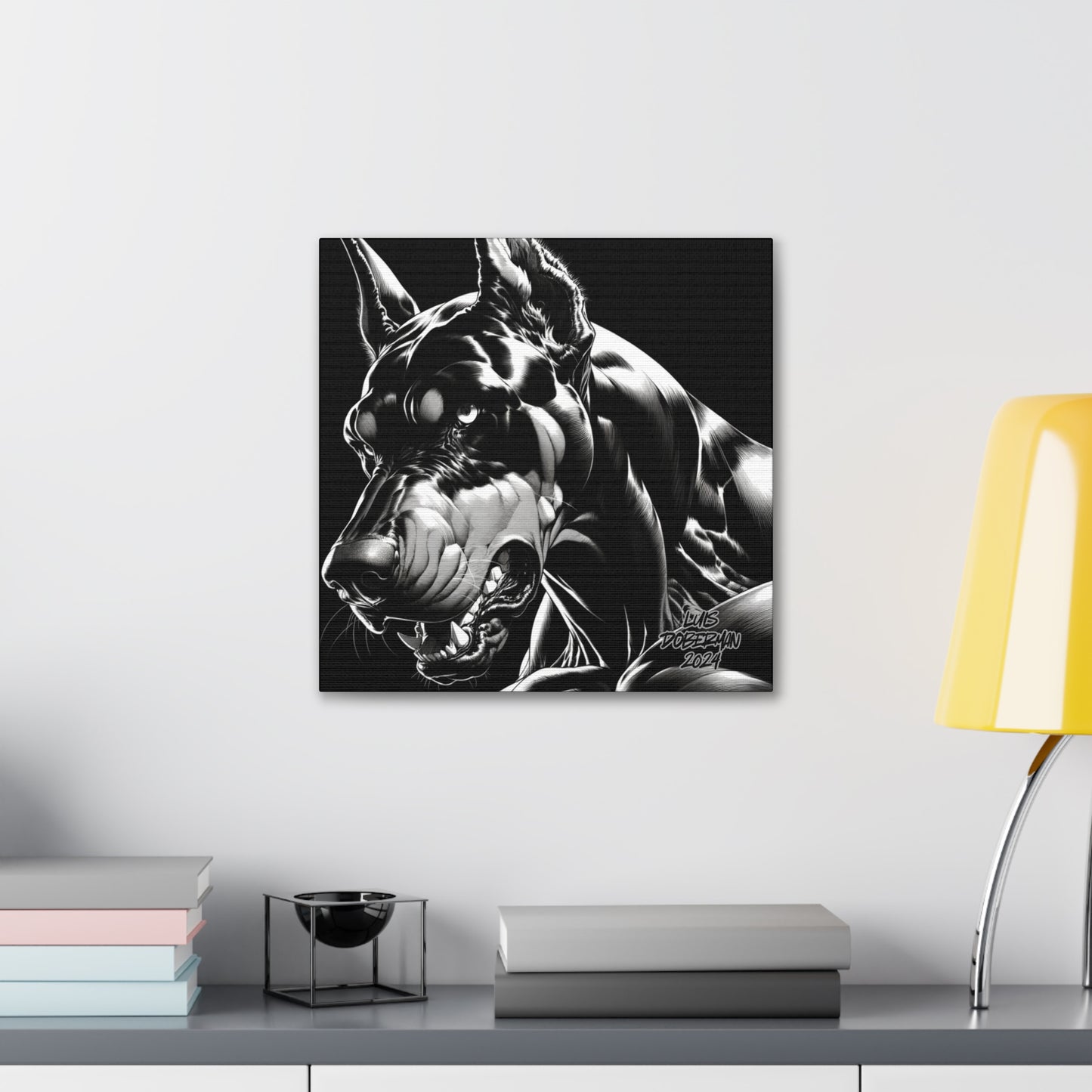 Luis Doberman 2024 Edition 051 Canvas