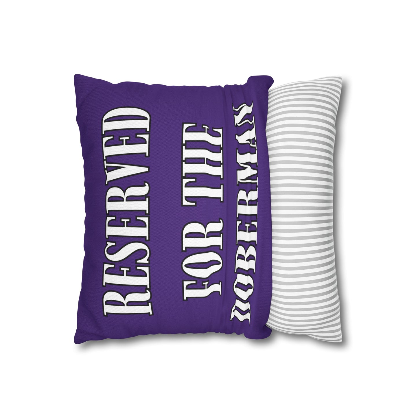 Reserved Purple Square Pillow Covers
