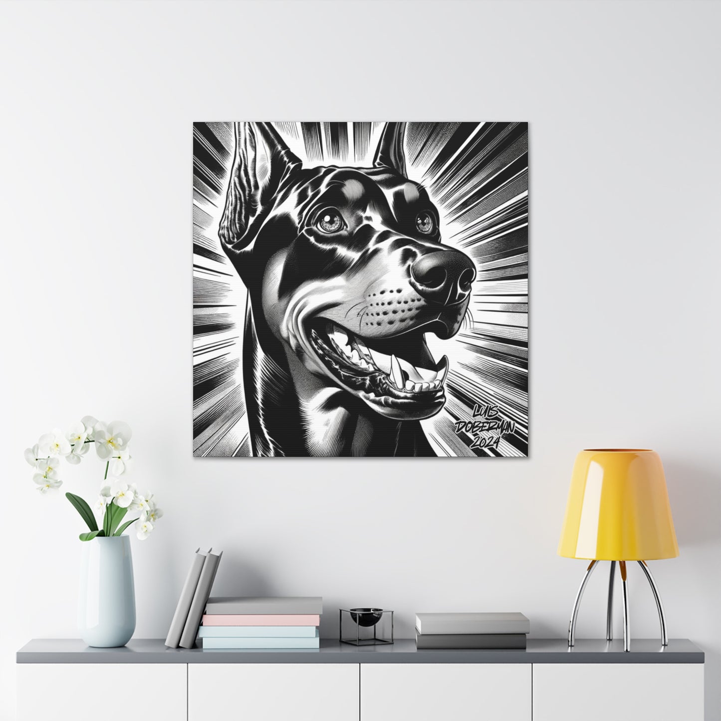 Luis Doberman 2024 Edition 049 Canvas