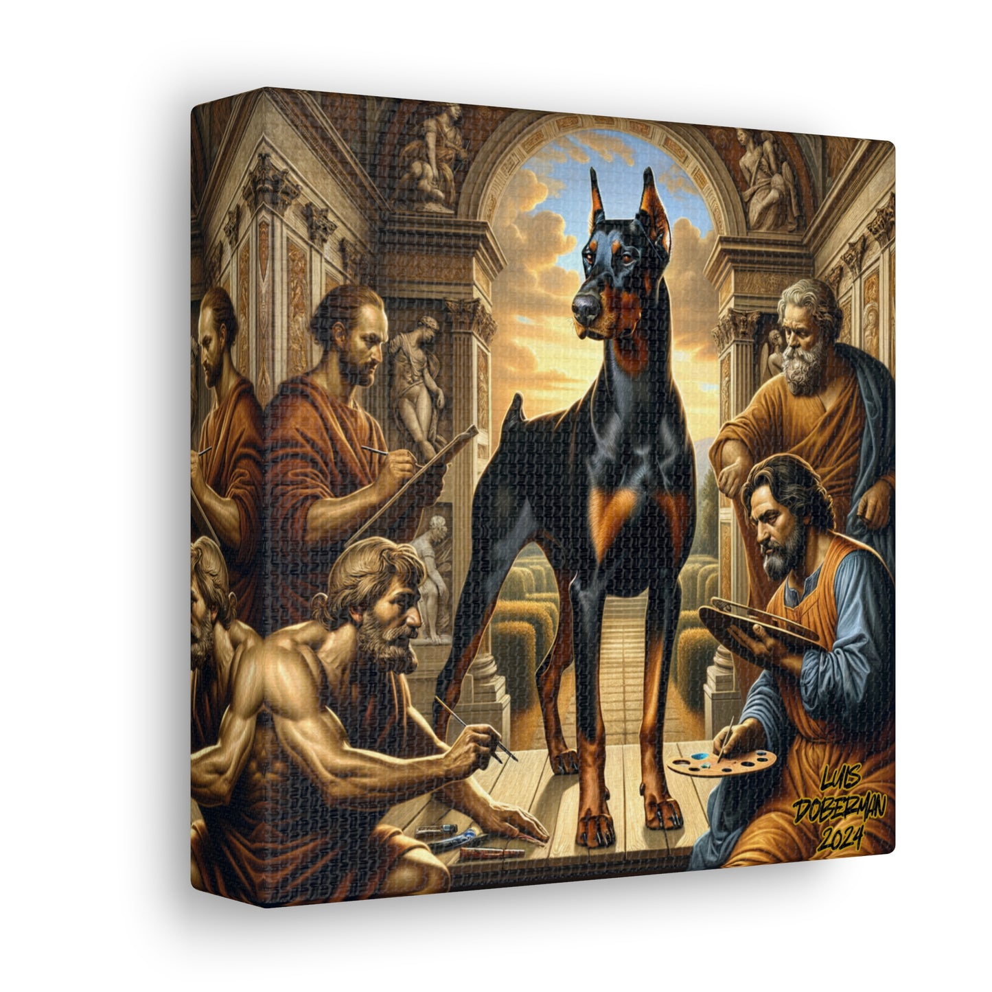 Luis Doberman 2024 Edition 018 Canvas