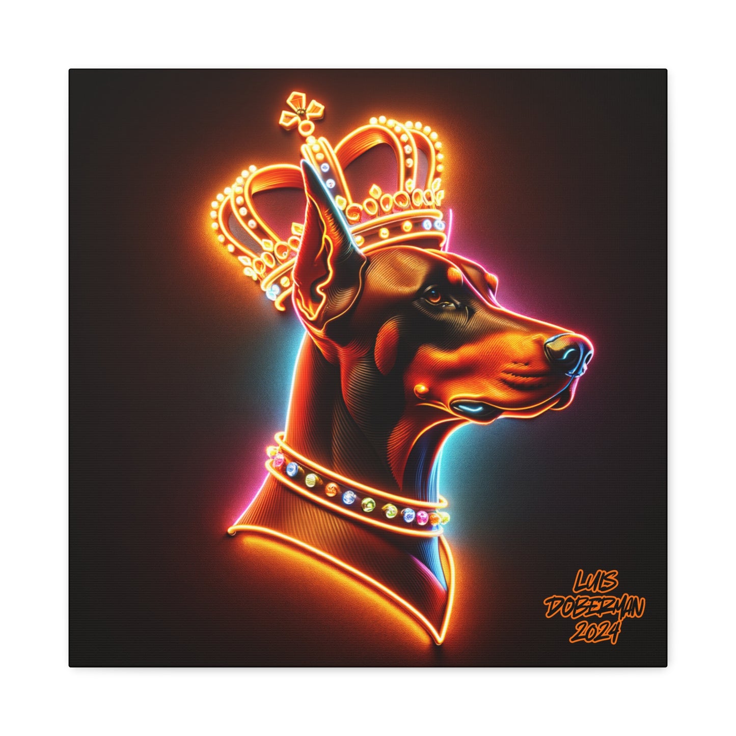Luis Doberman 2024 Edition 041 Canvas