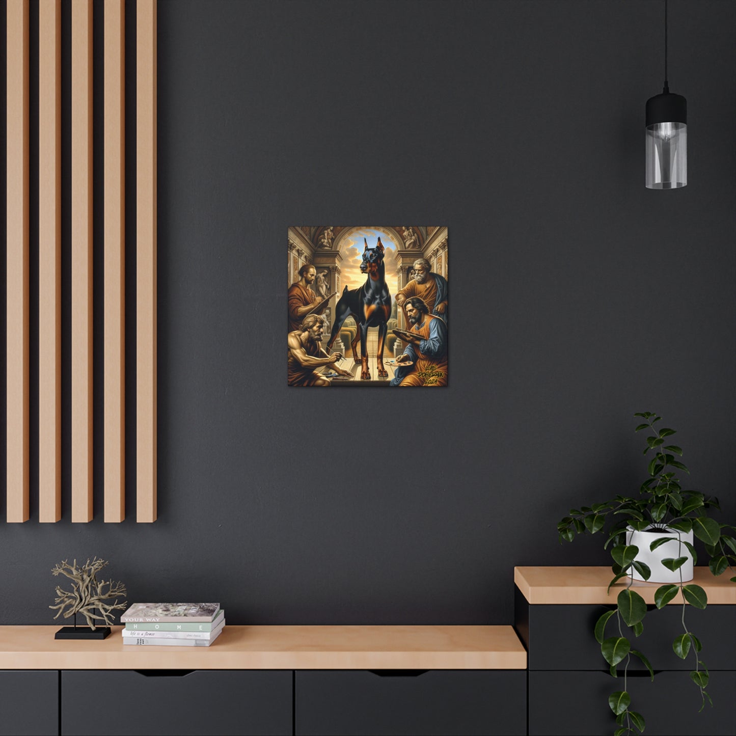 Luis Doberman 2024 Edition 018 Canvas
