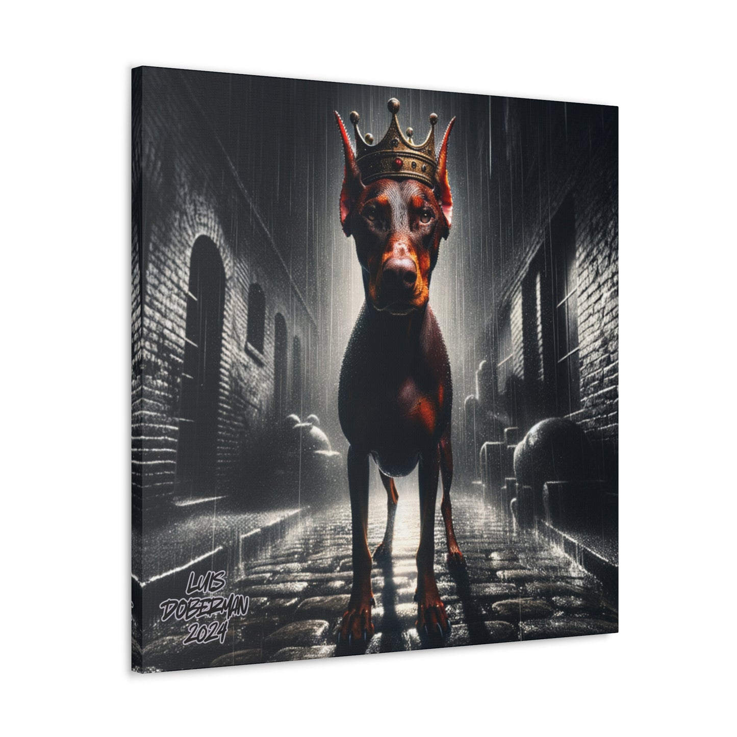 Luis Doberman 2024 Edition 026 Canvas