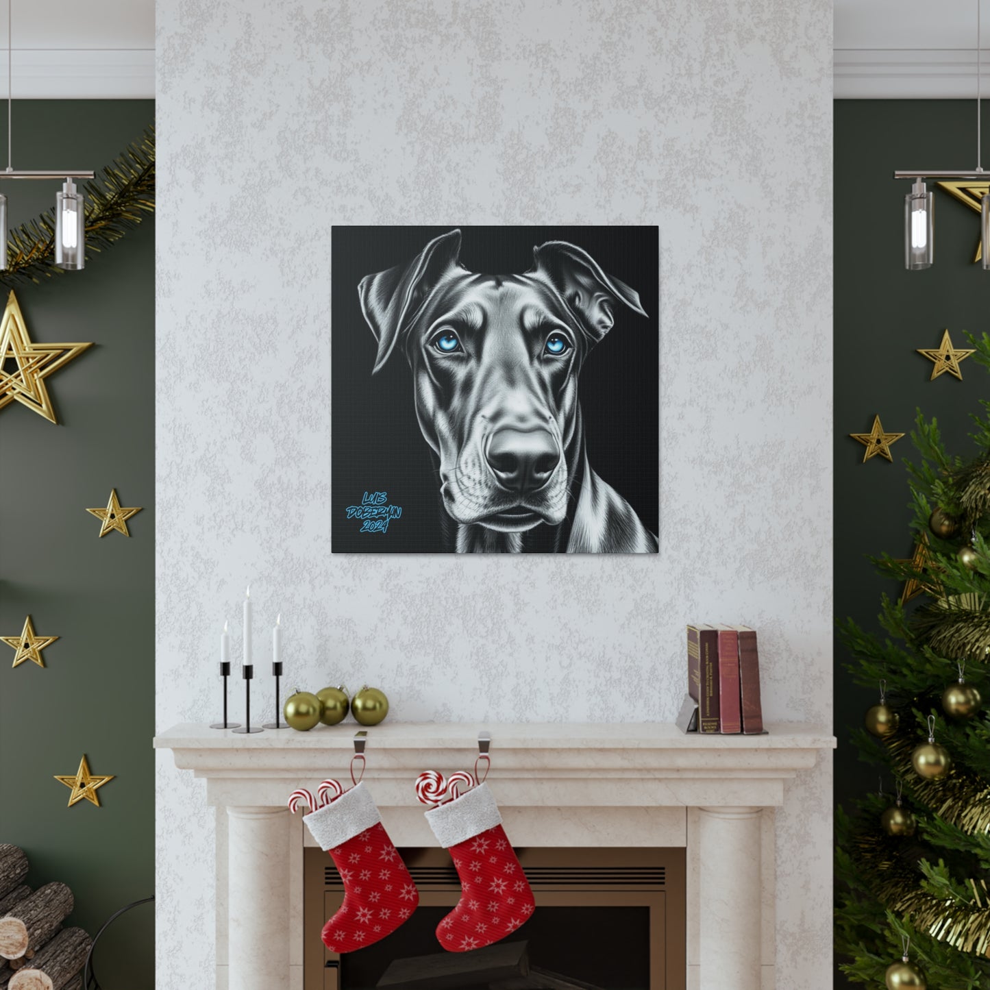 Luis Doberman 2024 Edition 015 Canvas