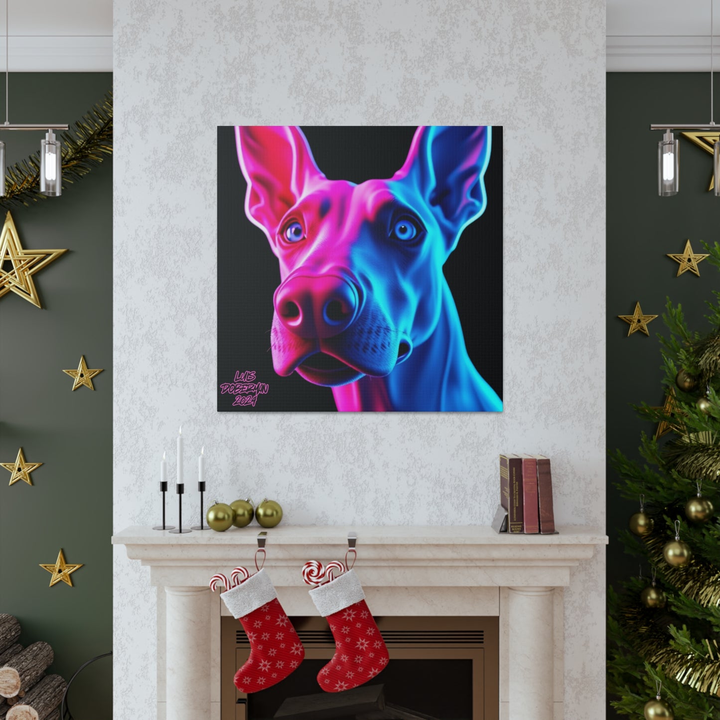 Luis Doberman 2024 Edition 013 Canvas