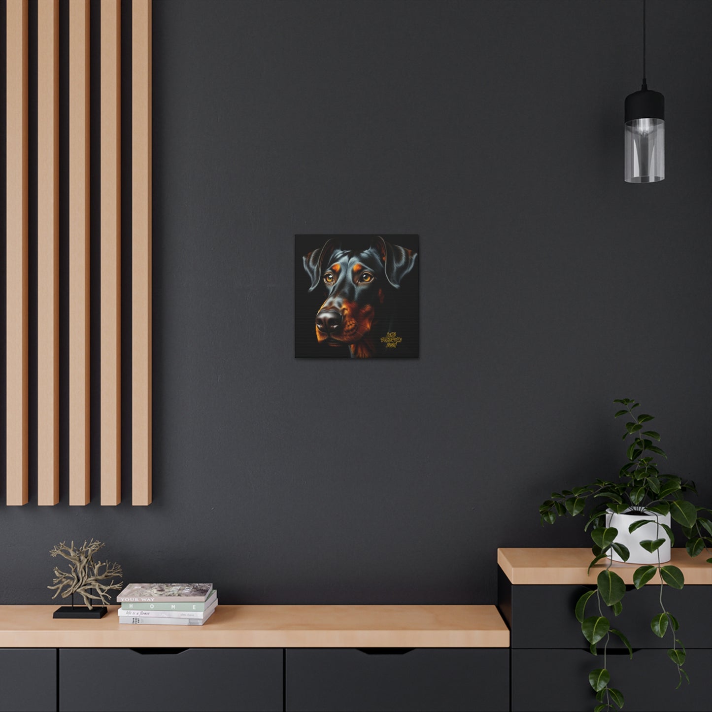 Luis Doberman 2024 Edition 014 Canvas Gallery Wraps