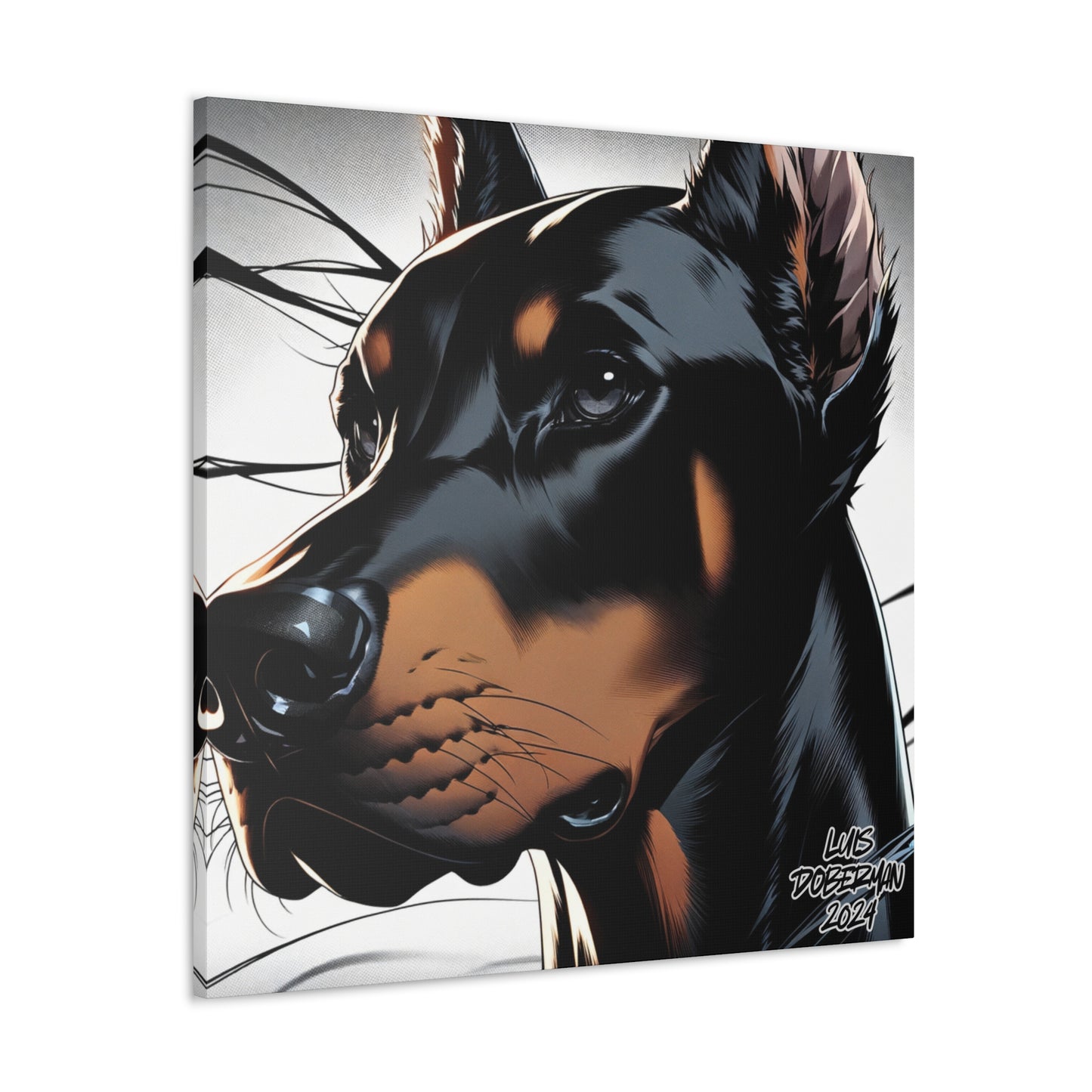 Luis Doberman 2024 Edition 047 Canvas