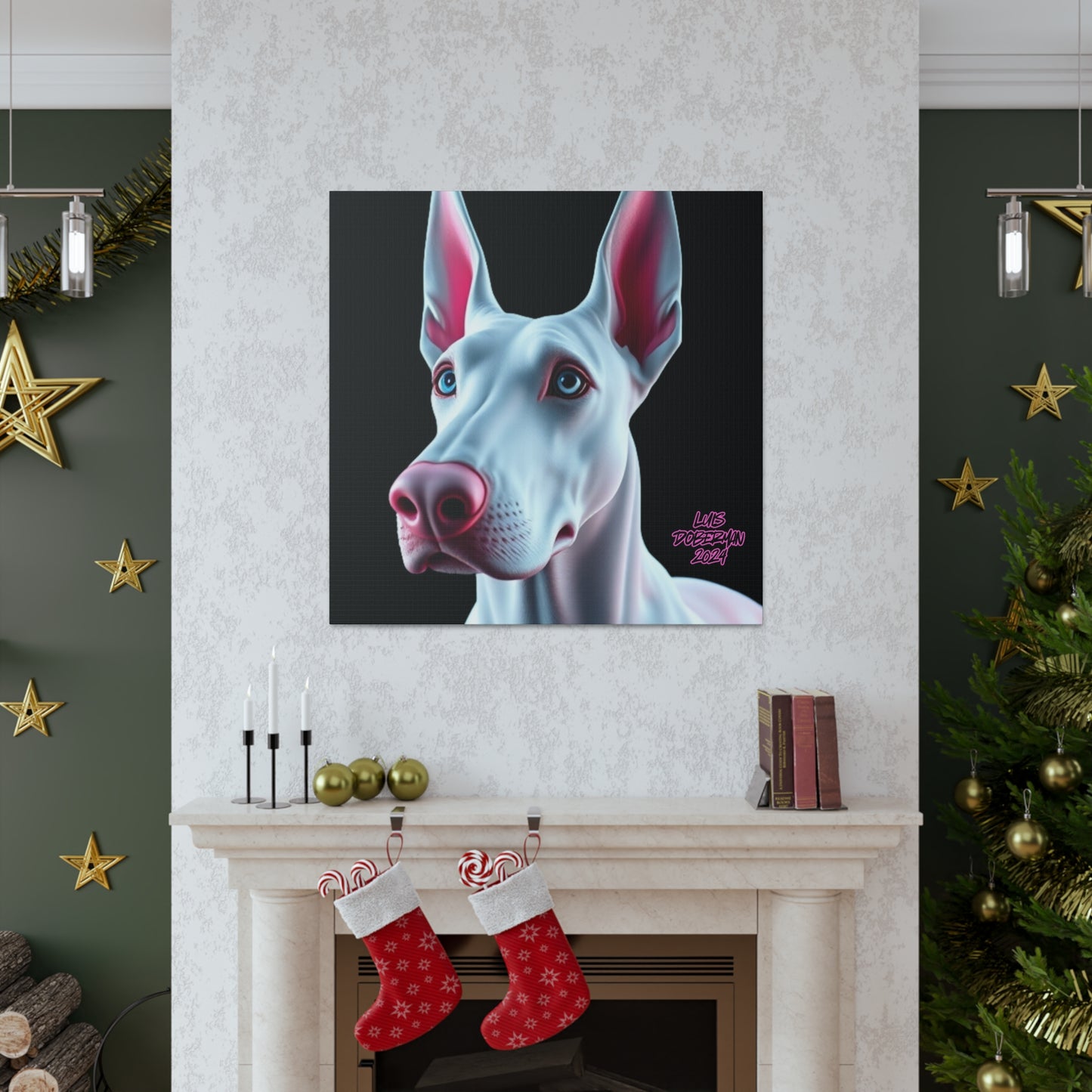 Luis Doberman 2024 Edition 009 Canvas