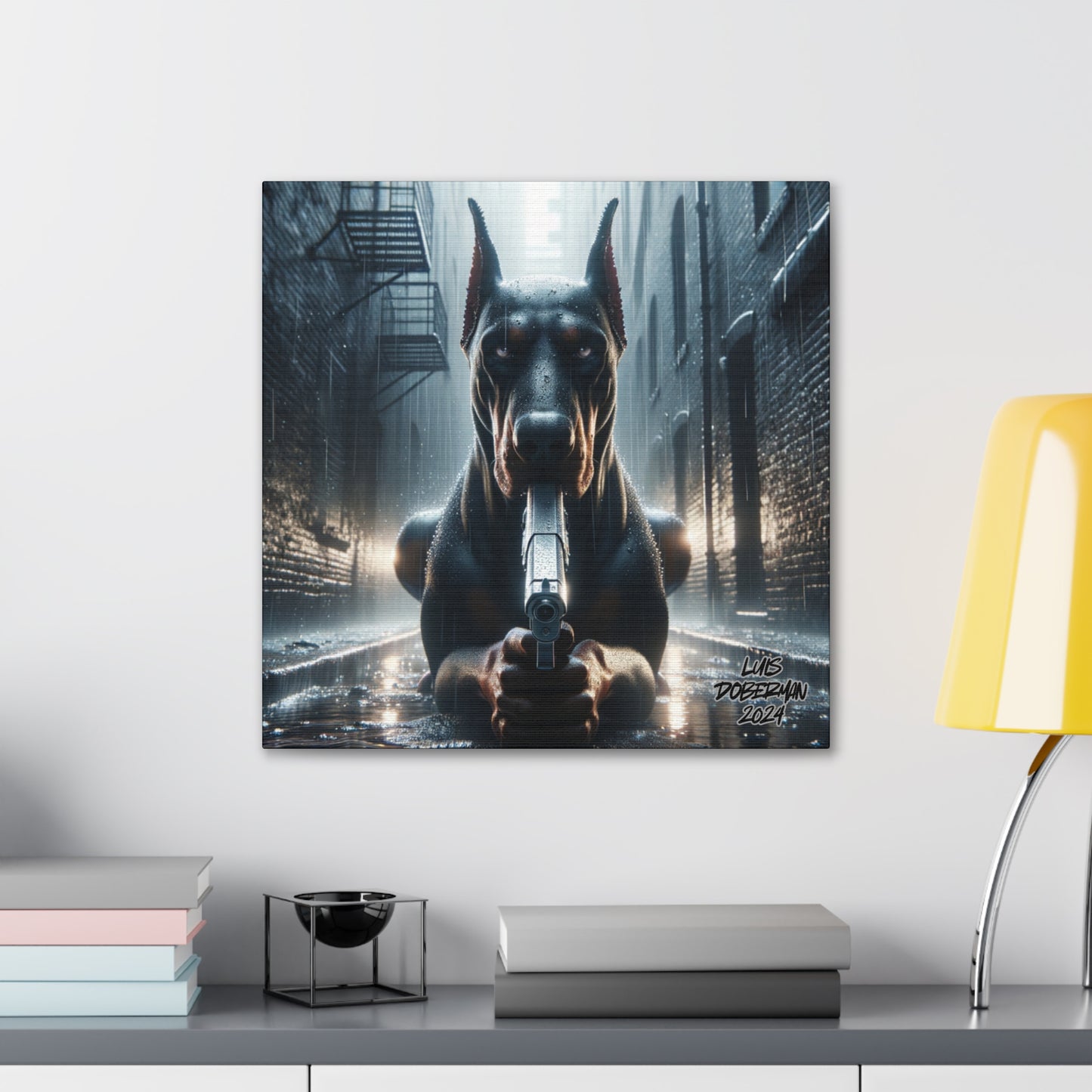Luis Doberman 2024 Edition 045 Canvas