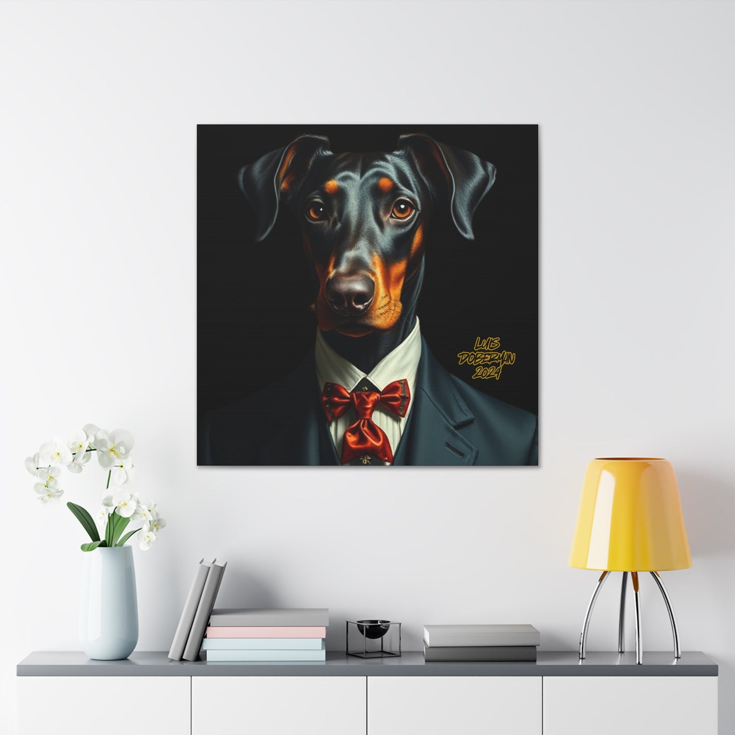 Luis Doberman 2024 Edition 019 Canvas