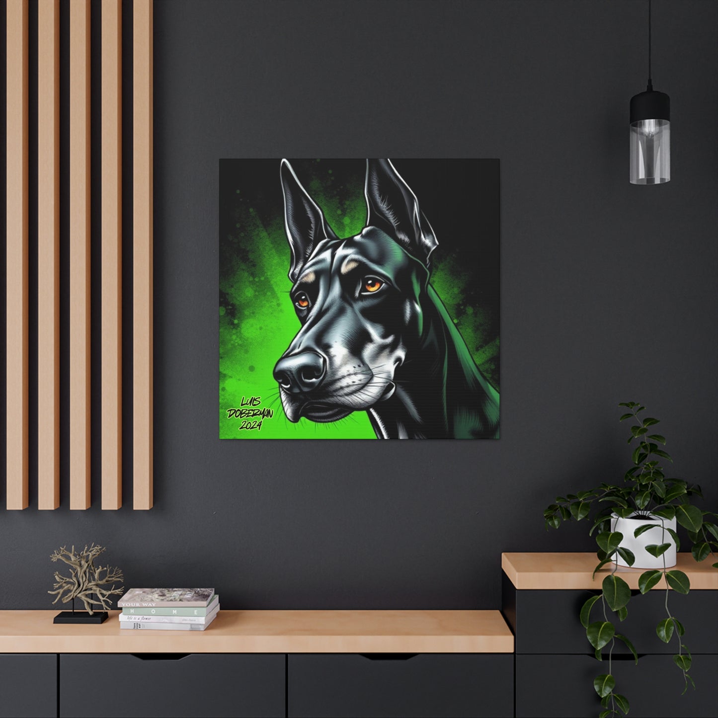 Luis Doberman 2024 Edition 007 Canvas