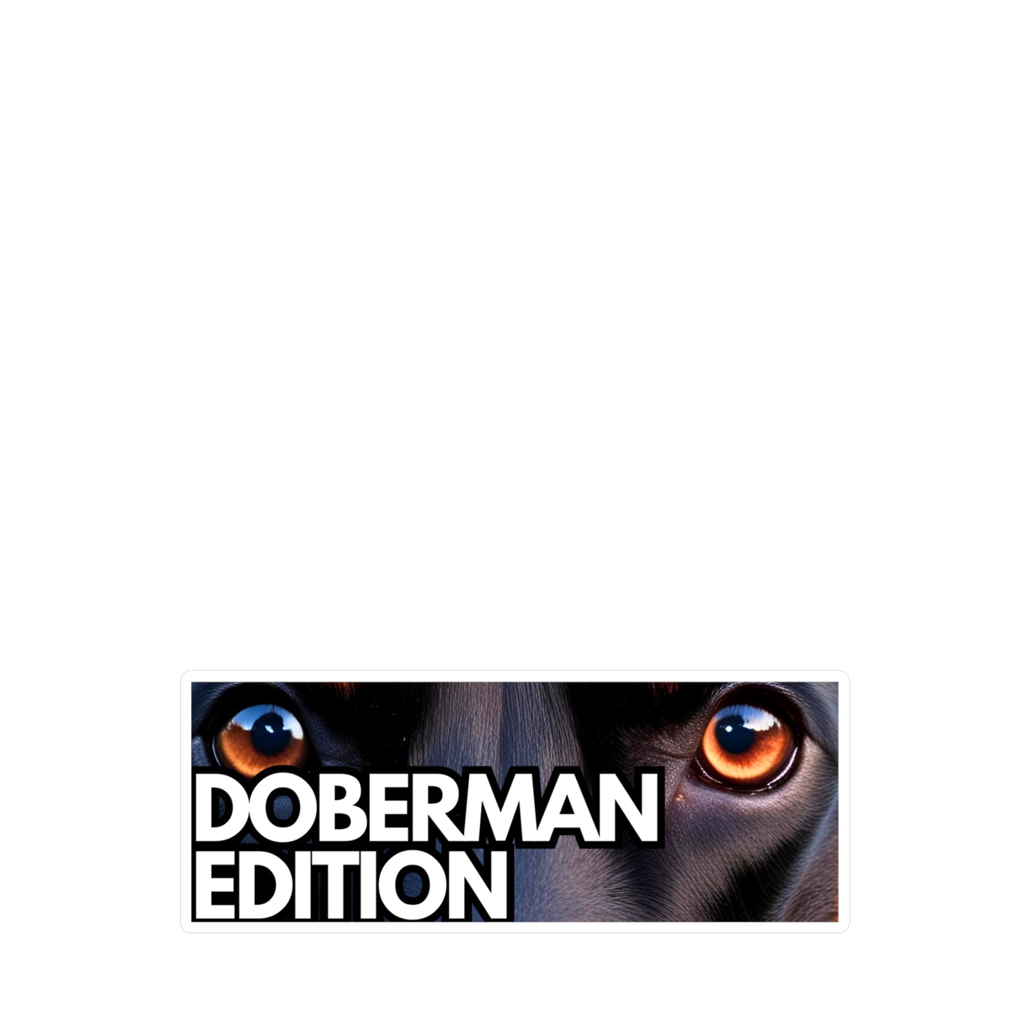 Doberman Edition Kiss-Cut Vinyl Decals