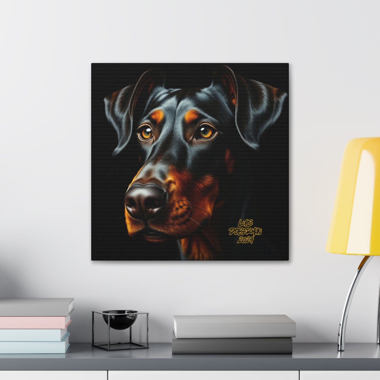 Luis Doberman 2024 Edition 014 Canvas Gallery Wraps
