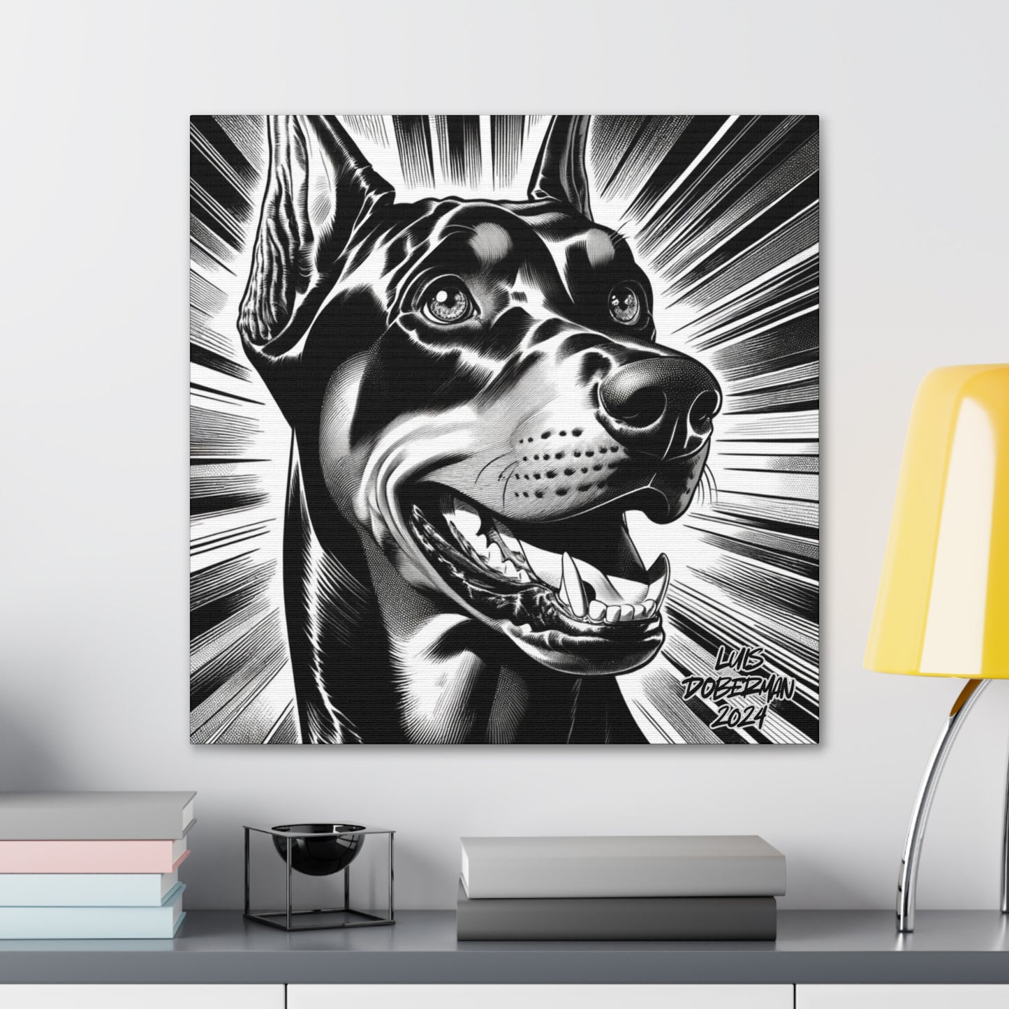 Luis Doberman 2024 Edition 049 Canvas