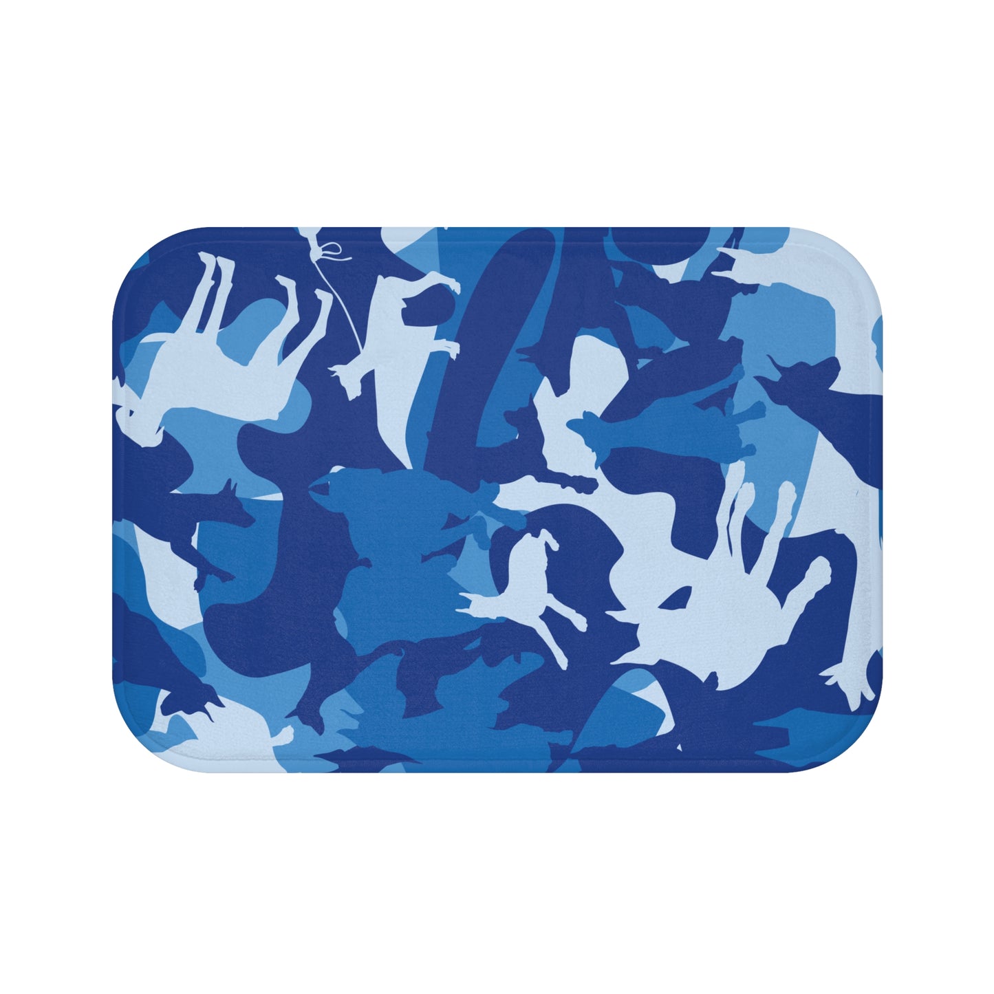Food/Water Mat Dobie Blue Camo