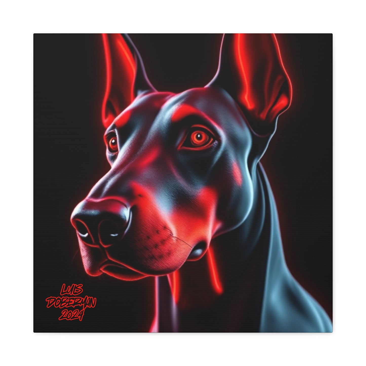Luis Doberman 2024 Edition 006 Canvas