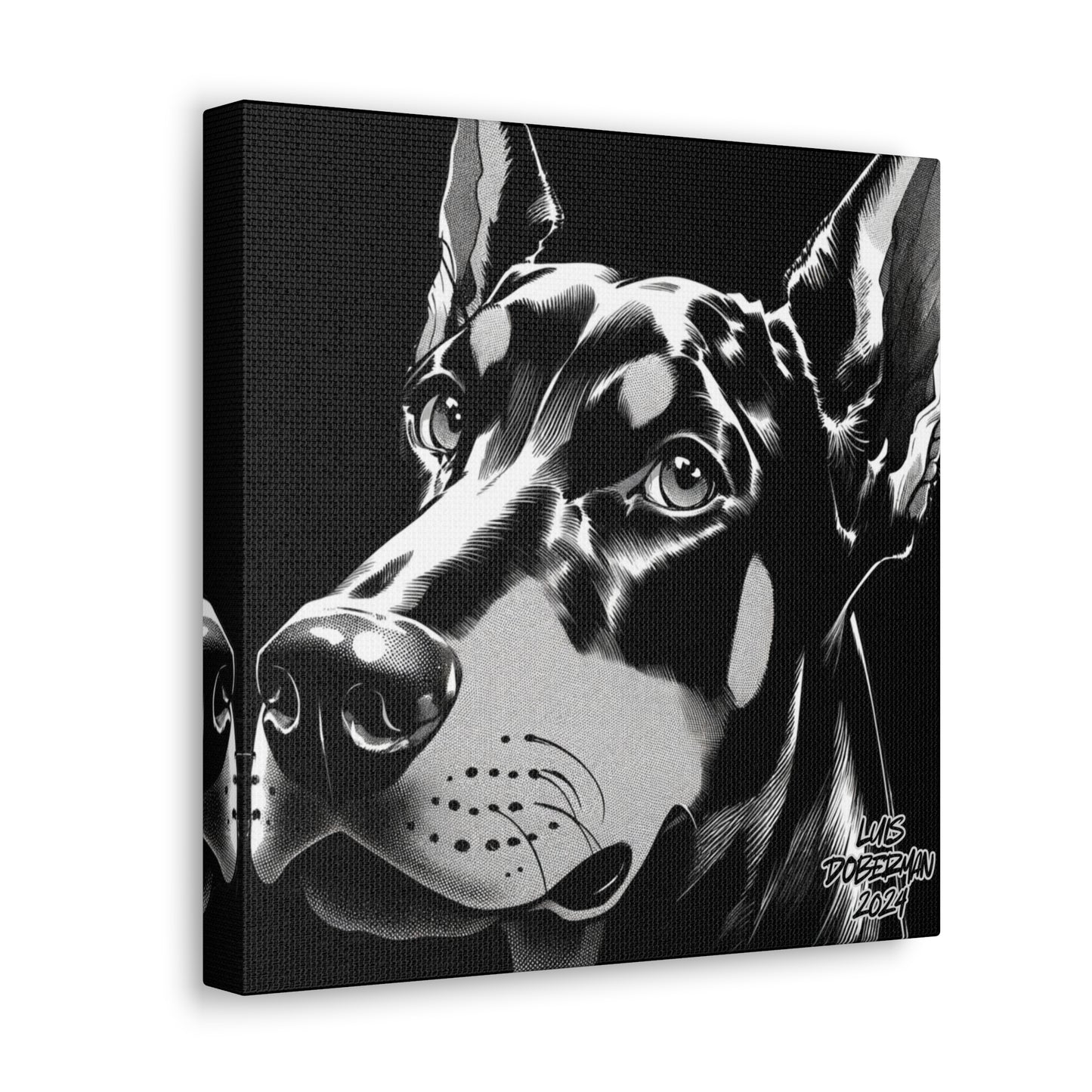 Luis Doberman 2024 Edition 048 Canvas