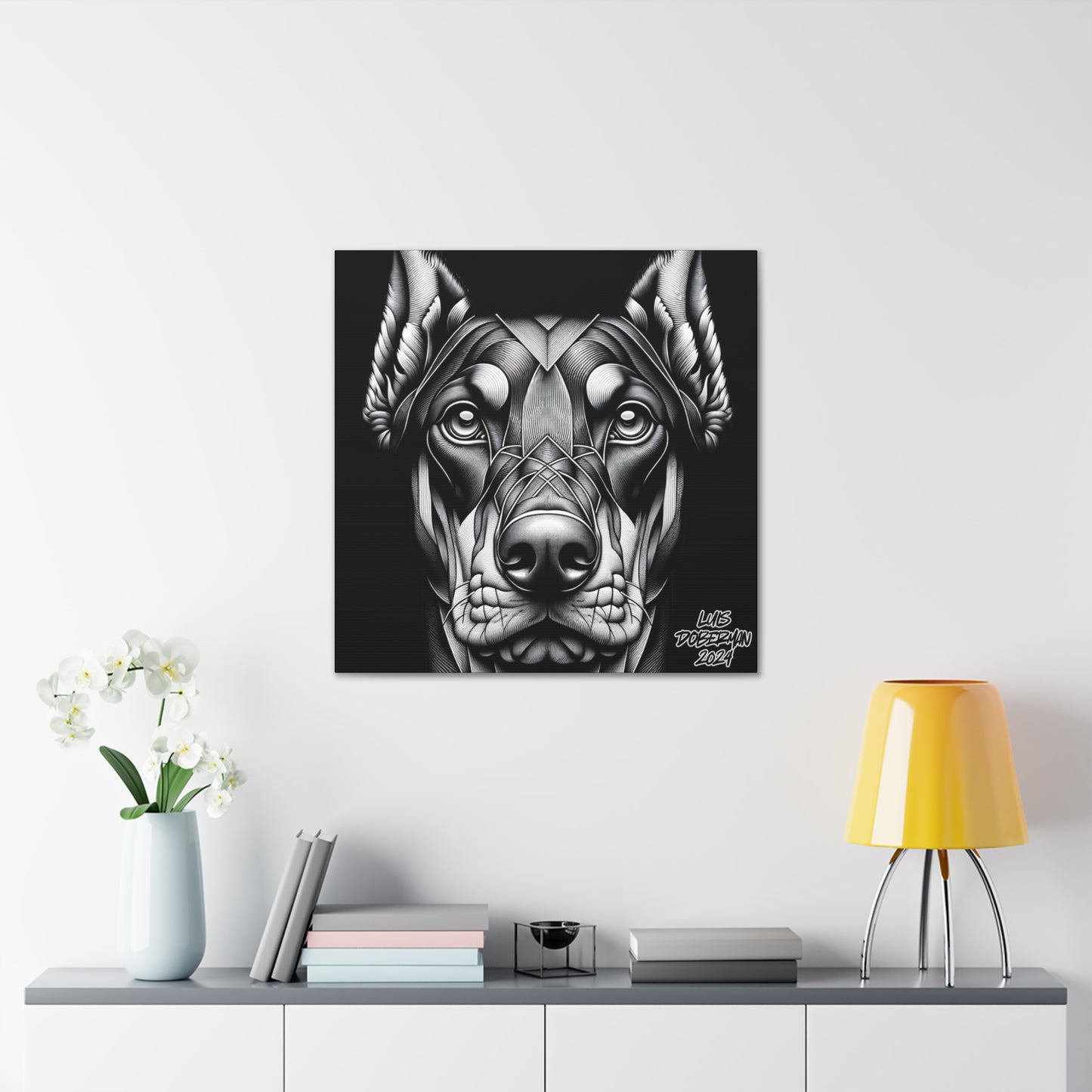 Luis Doberman 2024 Edition 046 Canvas