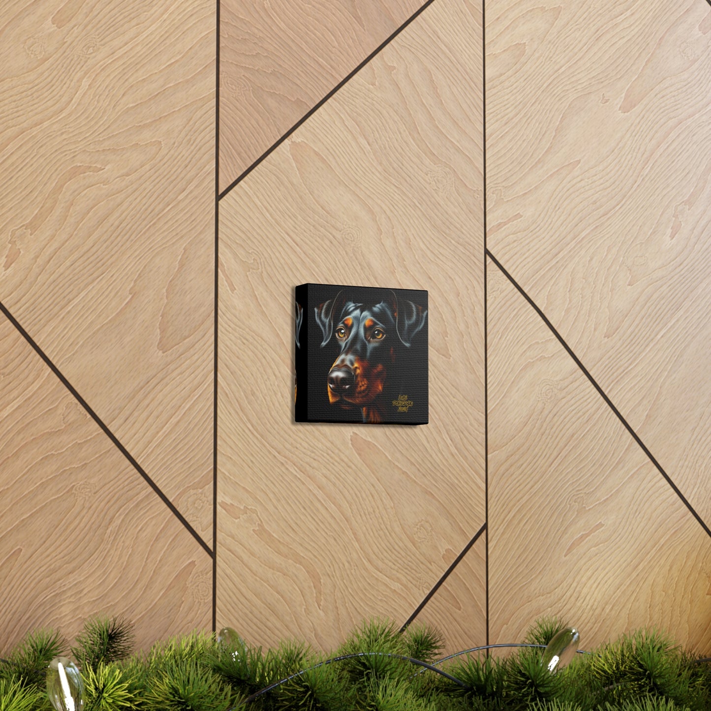 Luis Doberman 2024 Edition 014 Canvas Gallery Wraps