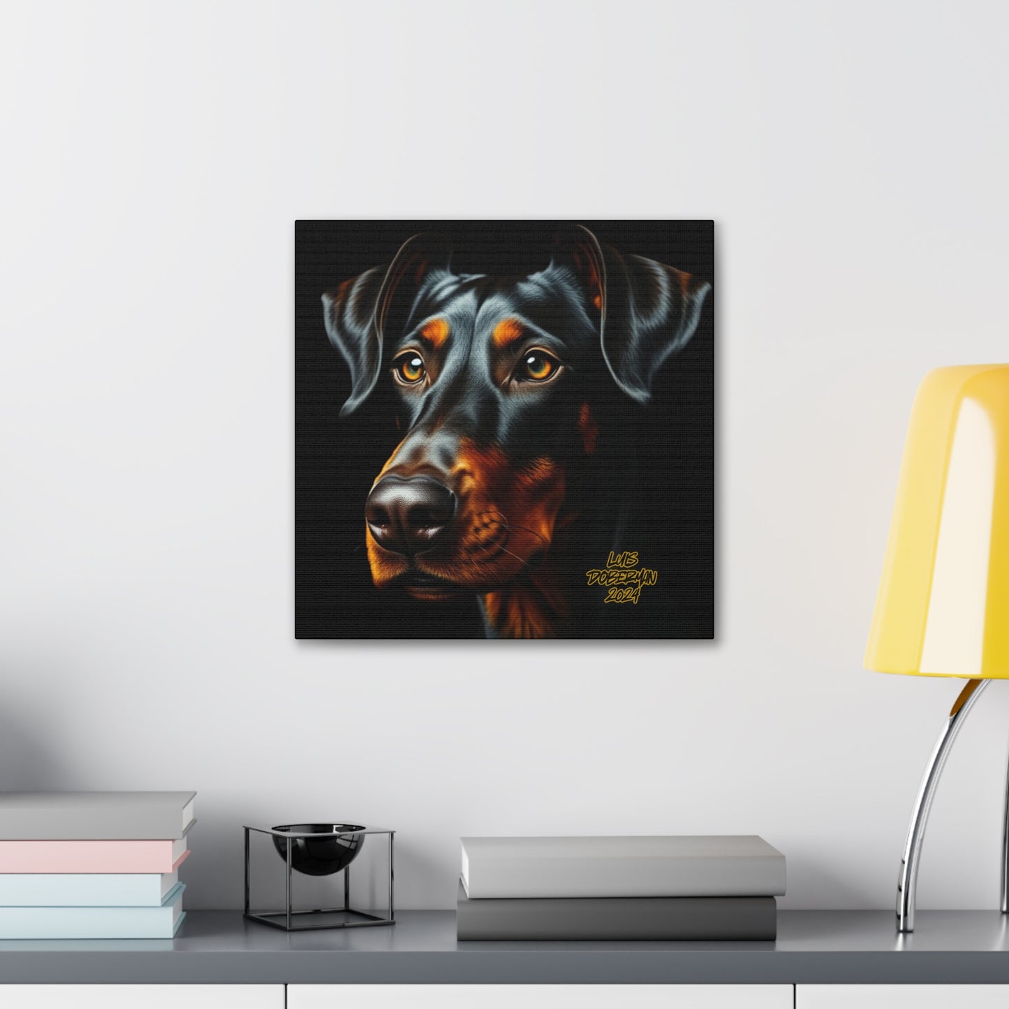 Luis Doberman 2024 Edition 014 Canvas Gallery Wraps